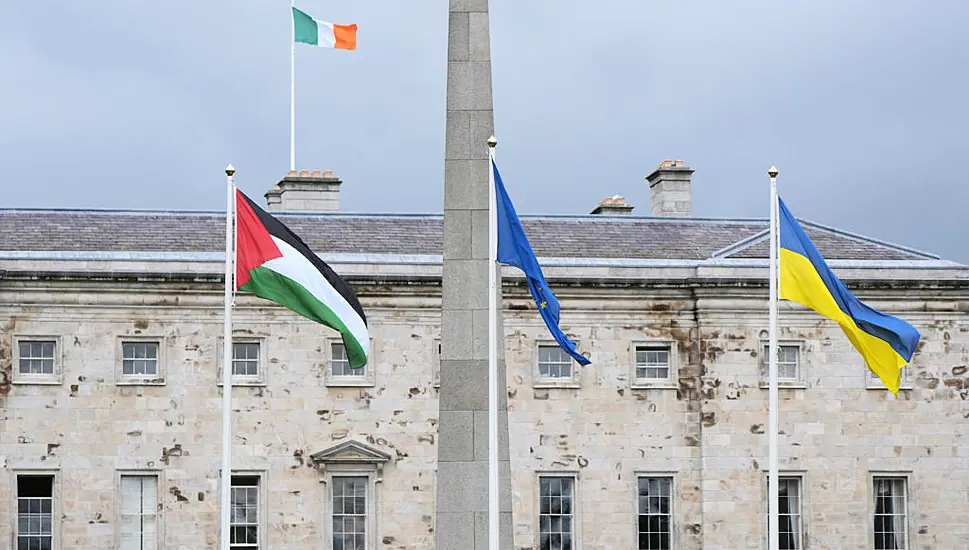 Man In Court Charged Over Alleged Attempt To Remove Palestinian Flag From Leinster House