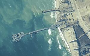 Us-Built Aid Pier In Gaza Will Need To Be Removed After Damage From Rough Seas