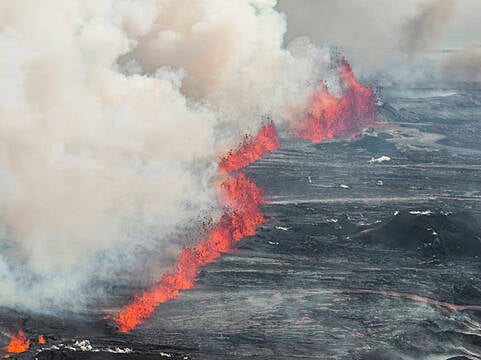 Lava Continues To Flow From Iceland Volcano But Activity Calms Significantly