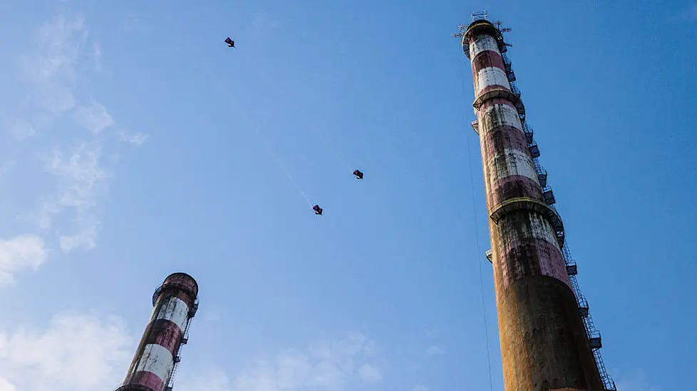 Esb Raises 'Serious Safety Incident' With Regulator After Skydivers Fly Through Poolbeg Chimneys