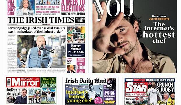 What The Papers Say: Saturday's Front Pages