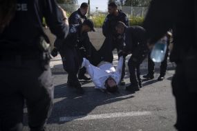 Ultra-Orthodox Protesters Block Roads Ahead Of Court Ruling On Draft Exemptions