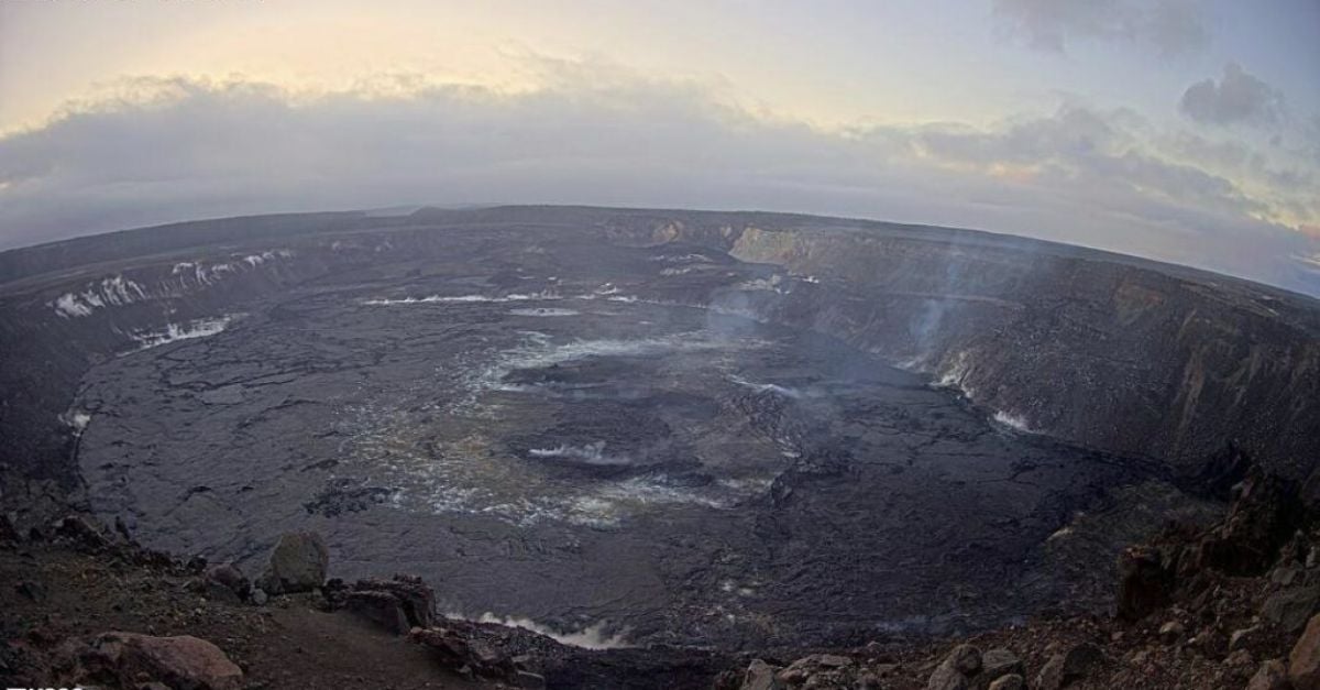 Килауеа един от най активните вулкани в света започна да