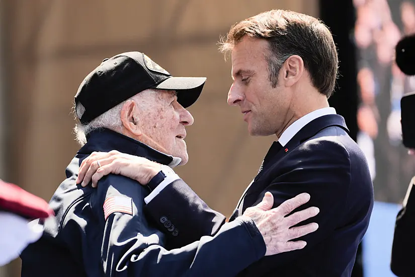 11 Us Veterans Given Legion Of Honour By French President On D-Day Anniversary