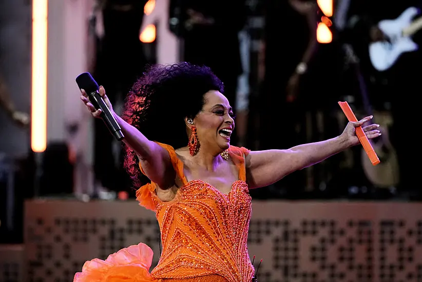 Diana Ross, Eminem And Jack White Perform At Revamped Detroit Landmark