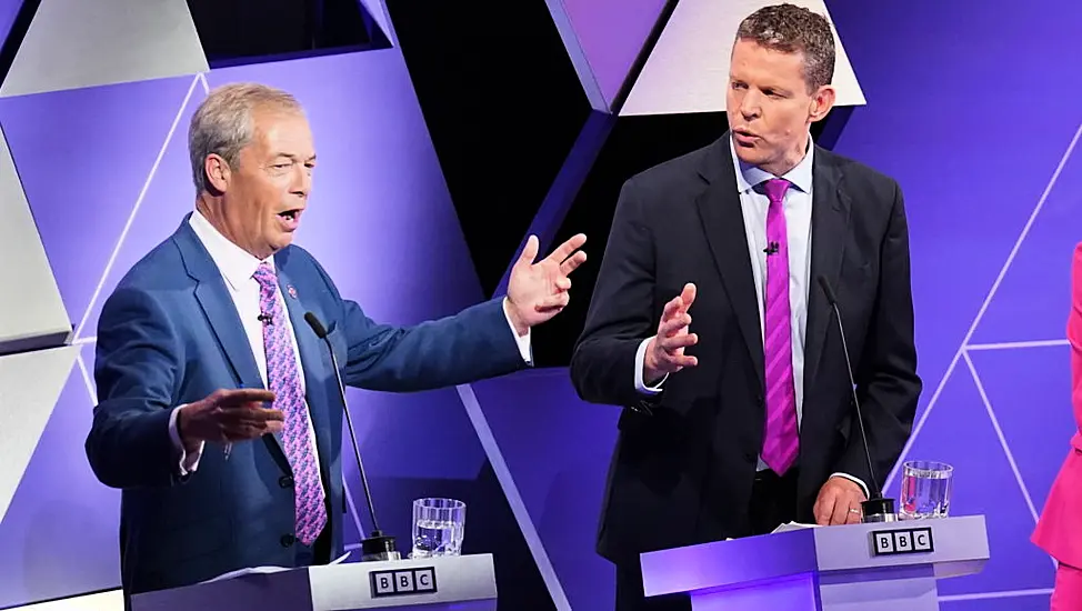 Nigel Farage Won Seven-Party Bbc Debate, According To Viewer Poll