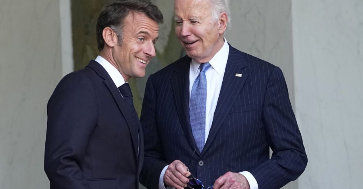 Президентът Джо Байдън каза че Франция е първият приятел на