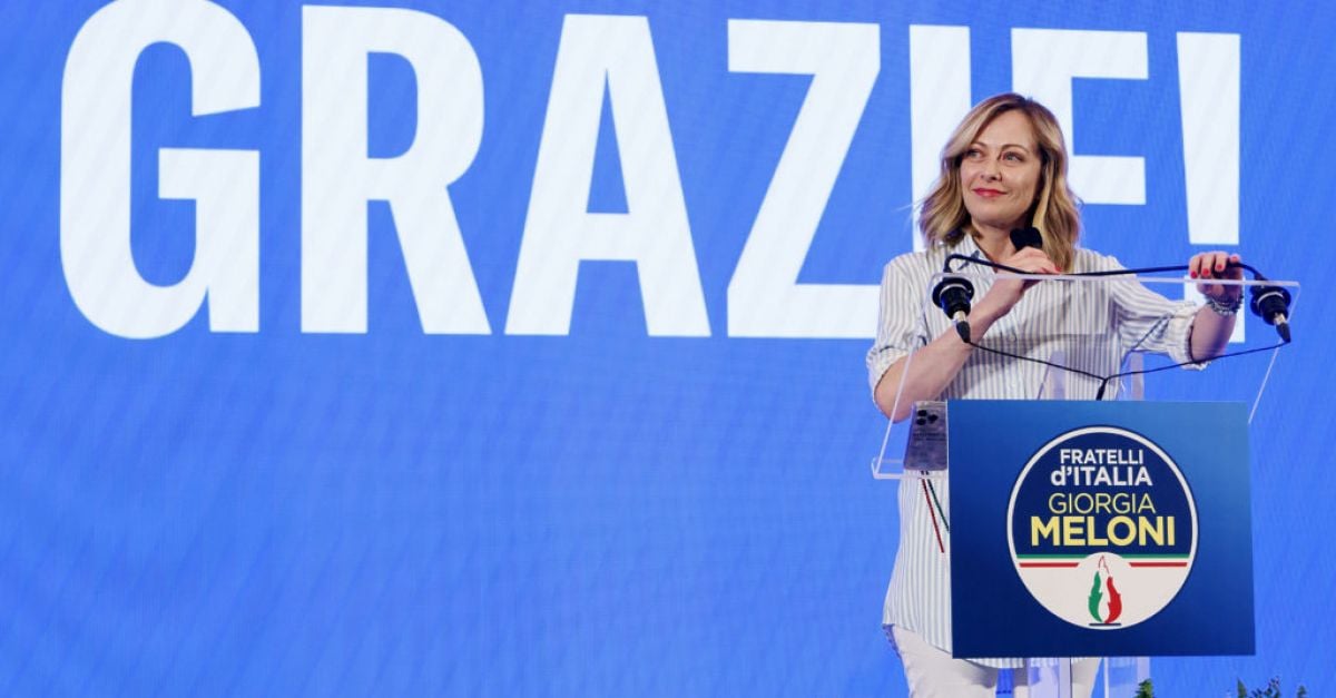 Крайнодясната партия на премиера Джорджия Мелони спечели европейските избори в