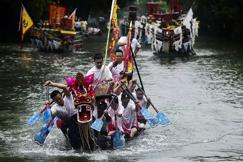 Dragon Boat Racing Puts Modern Twist On An Ancient Tradition