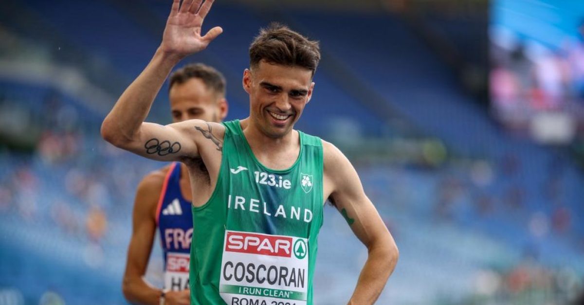 Ирландецът Андрю Коскоран достигна финал на 1500 метра на Европейското първенство по лека атлетика