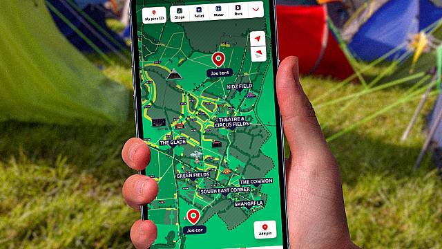 New Glastonbury App Helps Friends Find Each Other – And Their Tent – More Easily