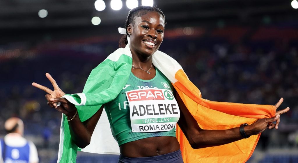 Rhasidat Adeleke claims silver medal in 400m at European Championships