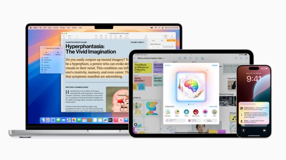 Apple Intelligence: Tech Giant Unveils Its New Flagship Generative Ai Tools