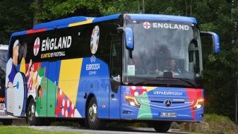 England Squad Arrive At Their Base In Germany To Ramp Up Euro 2024 Preparations