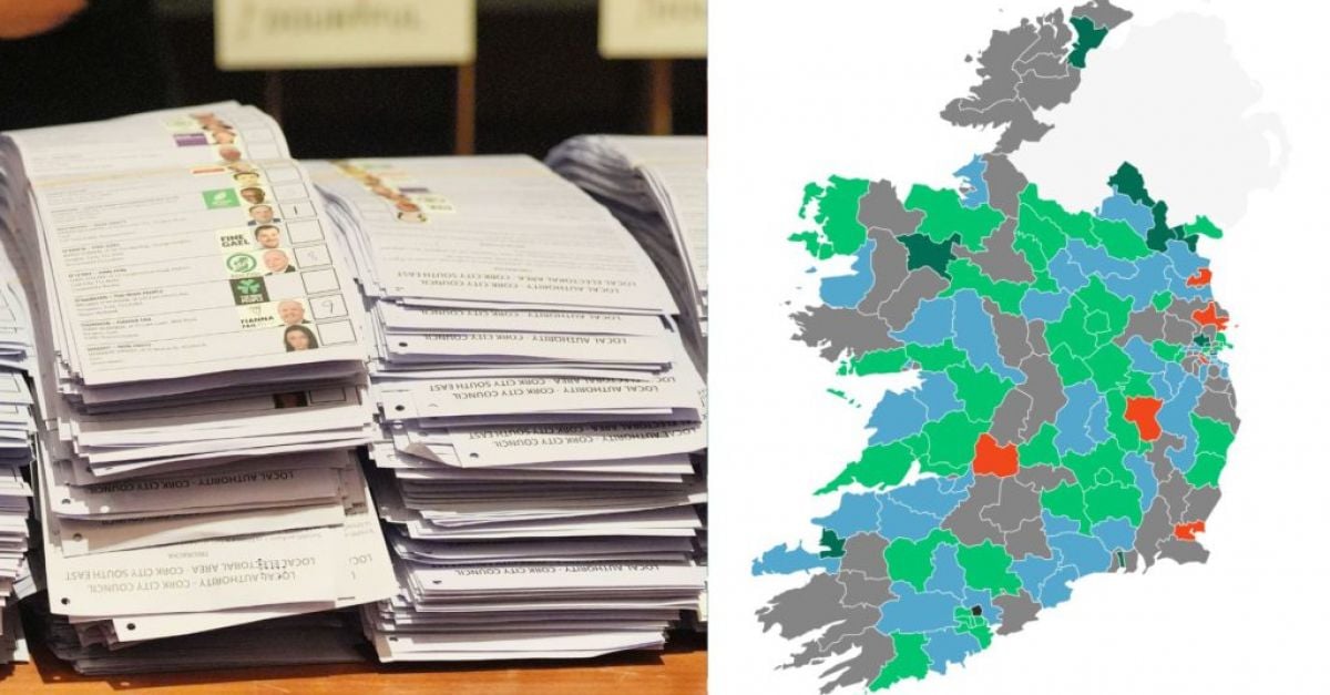 Fine Gael и Fianna Fáil се представиха по добре от прогнозите