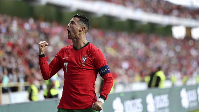 Cristiano Ronaldo Means Business Ahead Of Euro 2024 With Double For Portugal