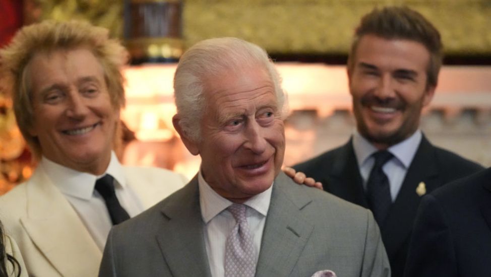 Britain's King Charles Celebrates Foundation With David Beckham And Rod Stewart