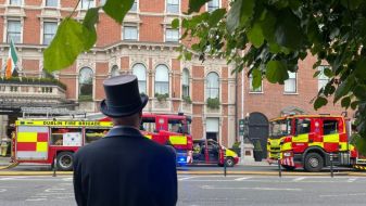 Firefighters Bring Fire At Dublin’s Famous Shelbourne Hotel Under Control