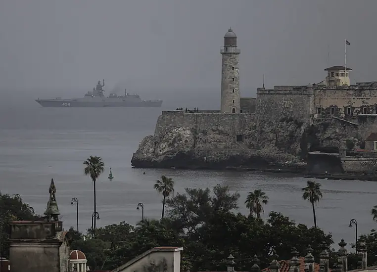 Russian Warships Reach Cuban Waters Ahead Of Military Exercises In Caribbean