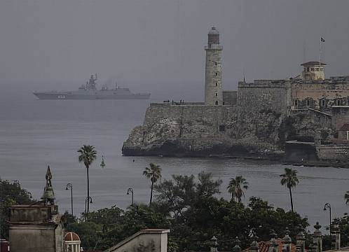 Russian Warships Reach Cuban Waters Ahead Of Military Exercises In Caribbean