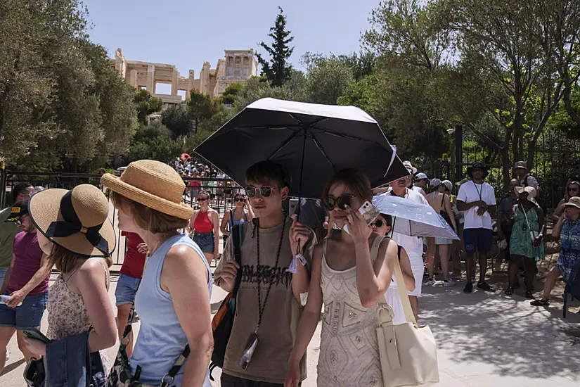 Visits To Acropolis Halted Amid Heatwave In Greece