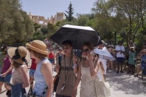 Visits To Acropolis Halted Amid Heatwave In Greece