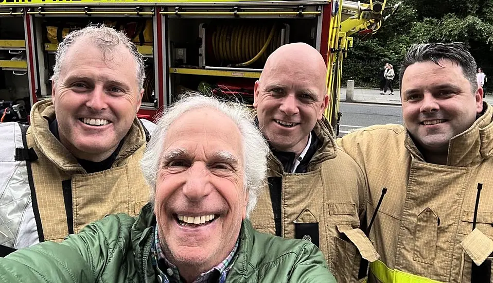 Happy Days Star Henry Winkler Thanks Dublin Firefighters After Blaze At Shelbourne Hotel