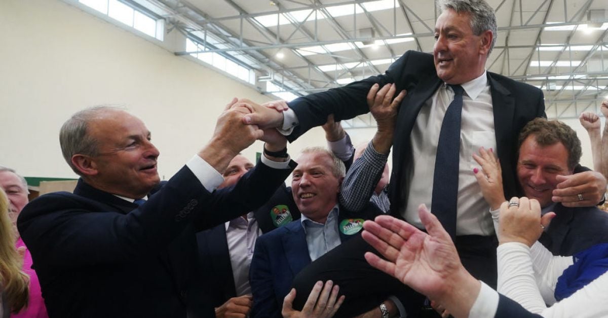Били Келехер е преизбран за евродепутат в Южна Ирландия като битка за последните места