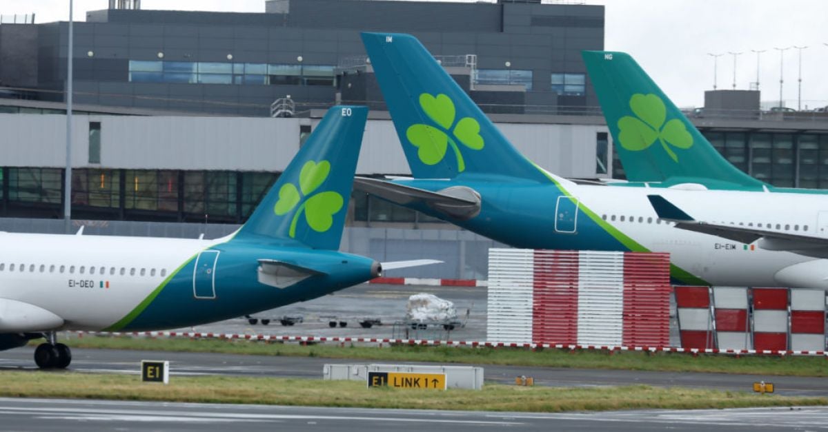Пътниците на Aer Lingus се сблъскват с прекъсване, тъй като е обявено правило за работа