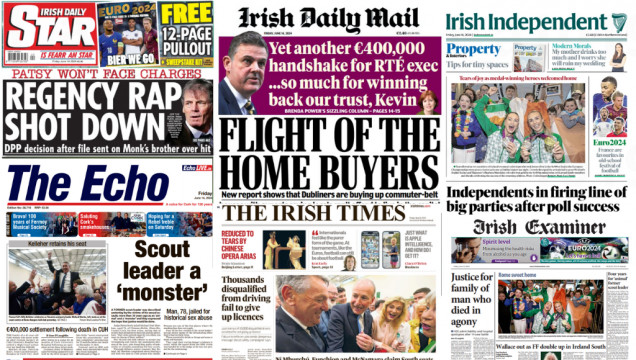 What The Papers Say: Friday's Front Pages