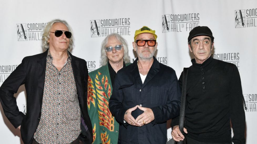 Rem Reunite At Songwriters Hall Of Fame Ceremony