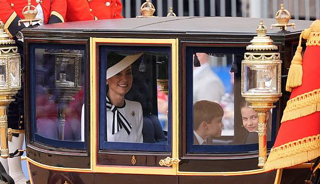 Britain's Princess Of Wales Makes Return To Public Life At Ceremonial Event