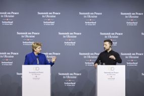 Zelenskiy Eyes ‘History Being Made’ At Swiss-Hosted Ukraine Peace Conference
