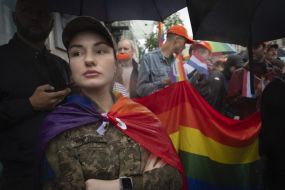 Lgbt Soldiers In Ukraine Rally For Legal Rights