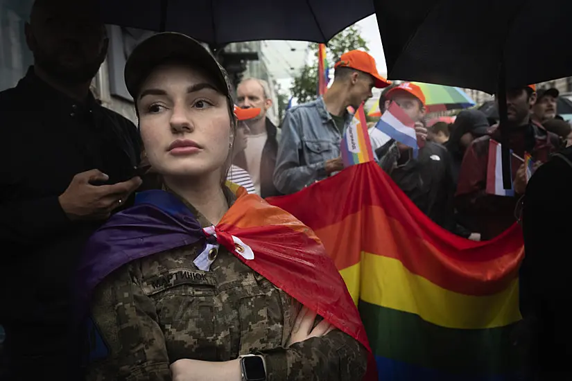 Lgbt Soldiers In Ukraine Rally For Legal Rights