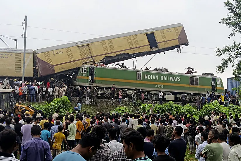 Train Crash Kills At Least Eight People In Eastern India