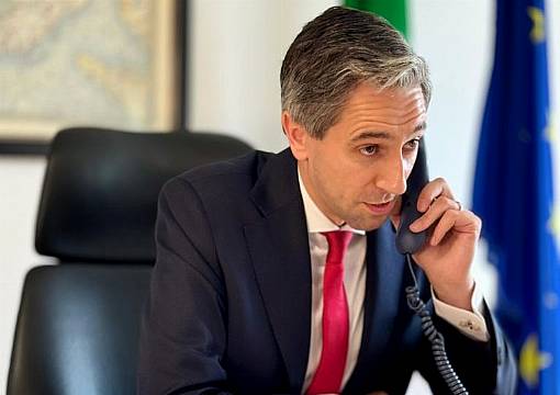 Taoiseach Discusses Gaza, Ukraine And Northern Ireland Powersharing In Call With Biden