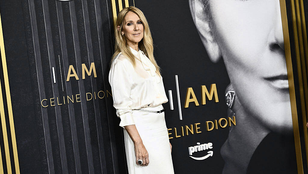 Celine Dion becomes tearful at film premiere after standing ovation