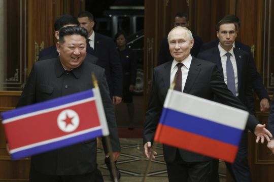 Russia’s Vladimir Putin Arrives For Rare Visit To North Korea