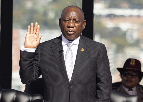 Cyril Ramaphosa Sworn In For Second Term As South African President