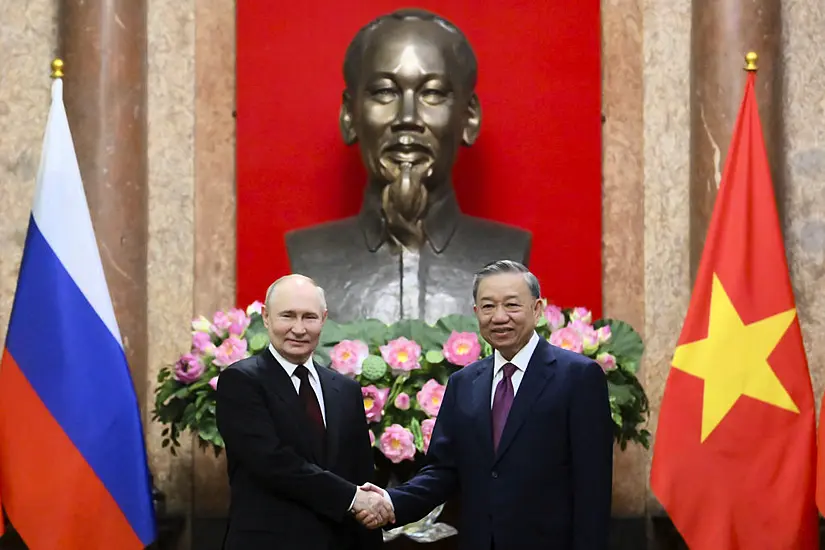 Putin Signs Deals With Vietnam In Bid To Shore Up Ties In Asia