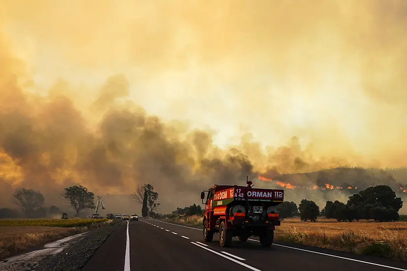 Deadly Agricultural Fire Spreads Through South-East Turkey