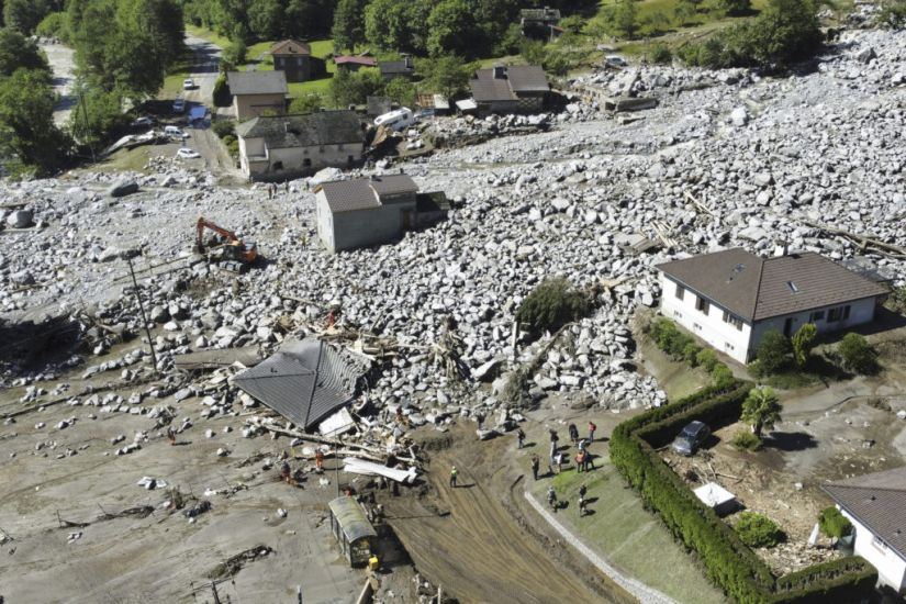 Three Missing After Landslide In Swiss Alps As Heavy Rains Cause Flash Floods