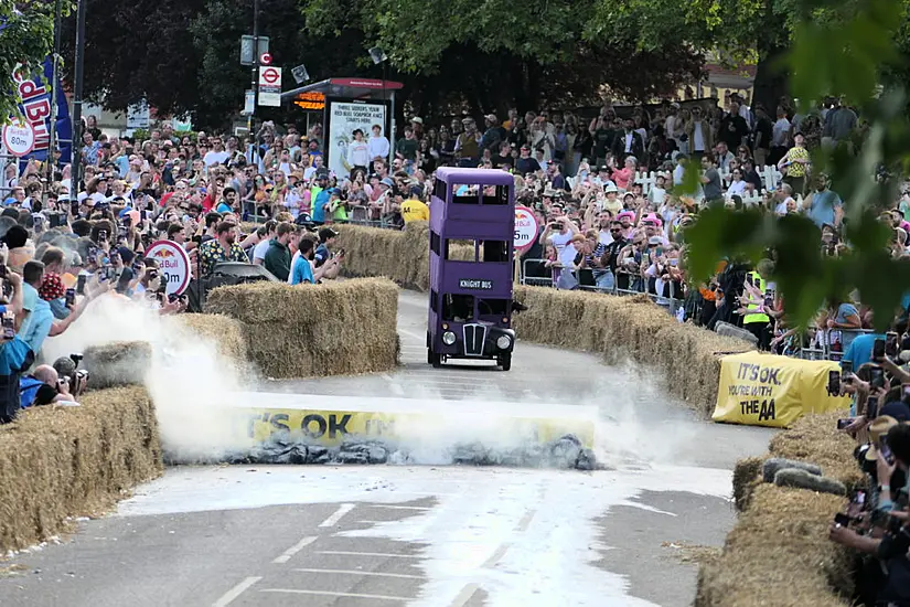 Thousands Descend On Alexandra Palace To Witness Return Of Red Bull Soapbox Race