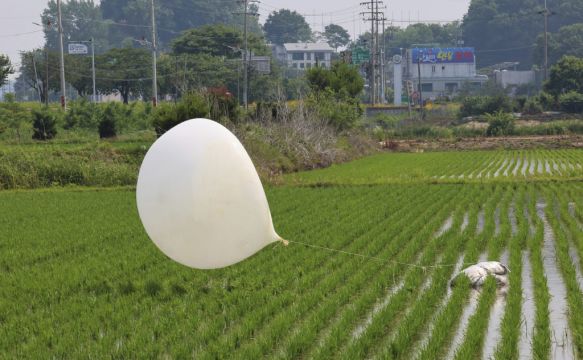 Fears Over New North Korean Rubbish Balloon Launches Toward South