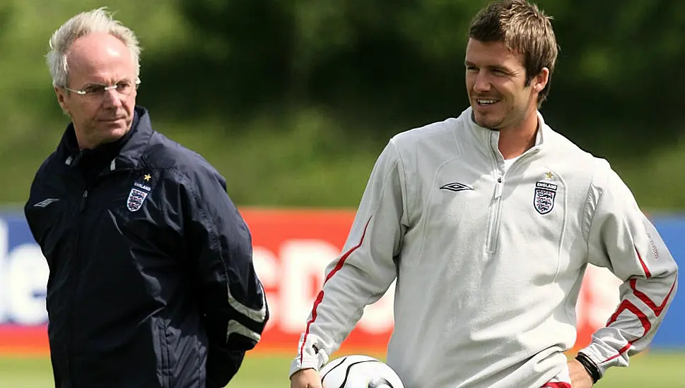 Sven-Goran Eriksson Reveals David Beckham’s Visit To His Home In Sweden