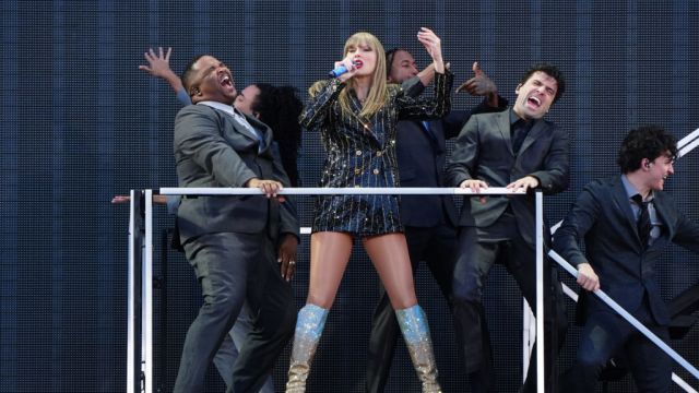 Taylor Swift ‘Still Swooning’ Over Travis Kelce’s Eras Tour Debut