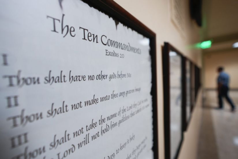 Challenge To Requirement For Louisiana Classrooms To Display Ten Commandments