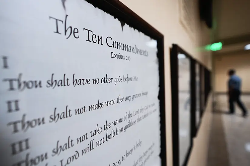 Challenge To Requirement For Louisiana Classrooms To Display Ten Commandments