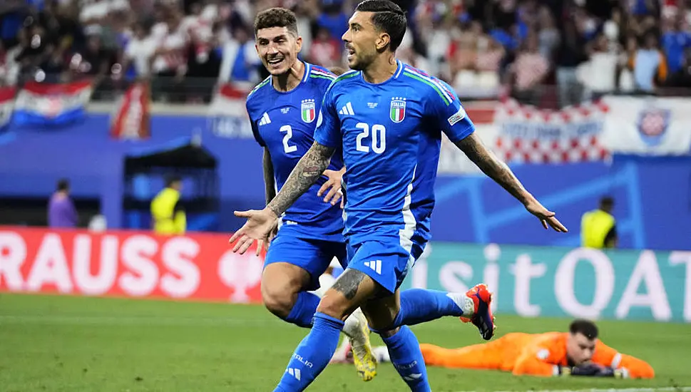 Italy Score Late Equaliser Against Croatia To Advance To Euro 2024 Last 16